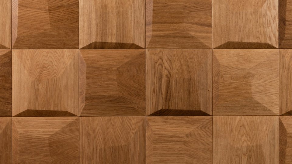 Panel drewniany - Pillow