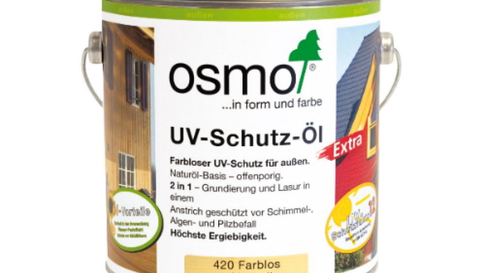 Olej ochronny UV z aktywnymi składnikami 420