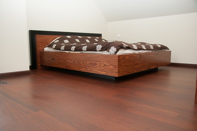 Finish Merbau Board - additionally stained